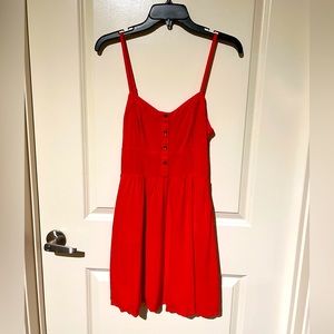 Short Red Express Dress